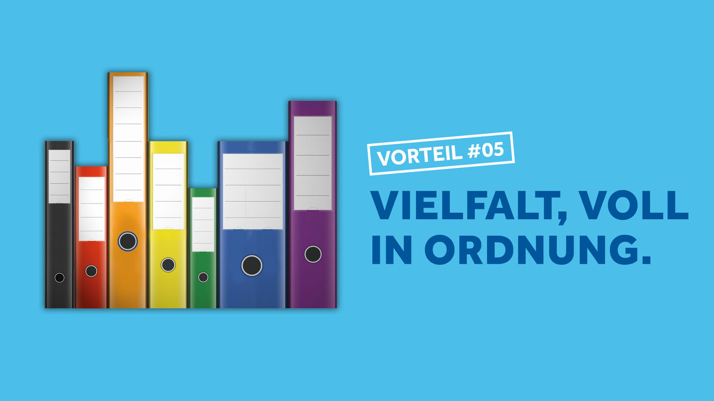 Vielfalt, voll in Ordnung